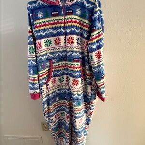 Colorful Snowflake Patterned Onesie